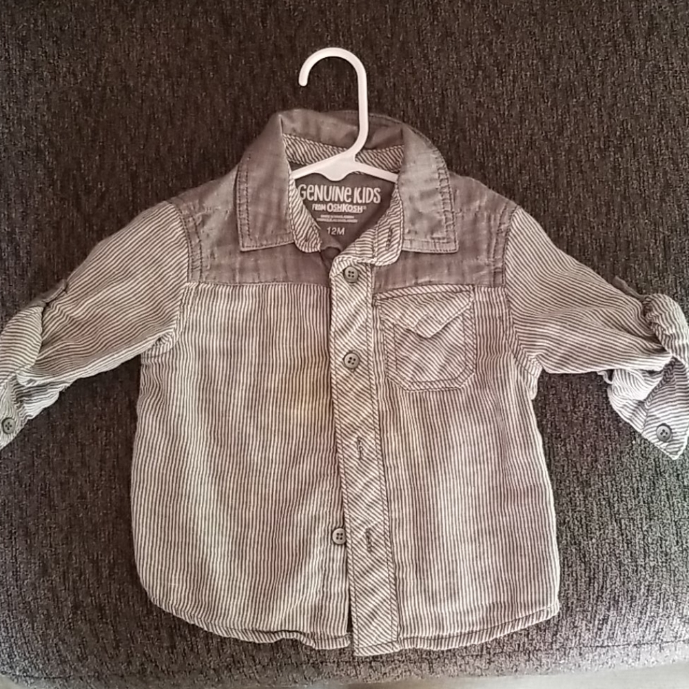 Baby boys button down